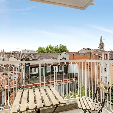 2br In Colors With Balcony - Welkeys Apartment Toulouse